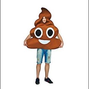 Unisex Poop Emoji Halloween Costume